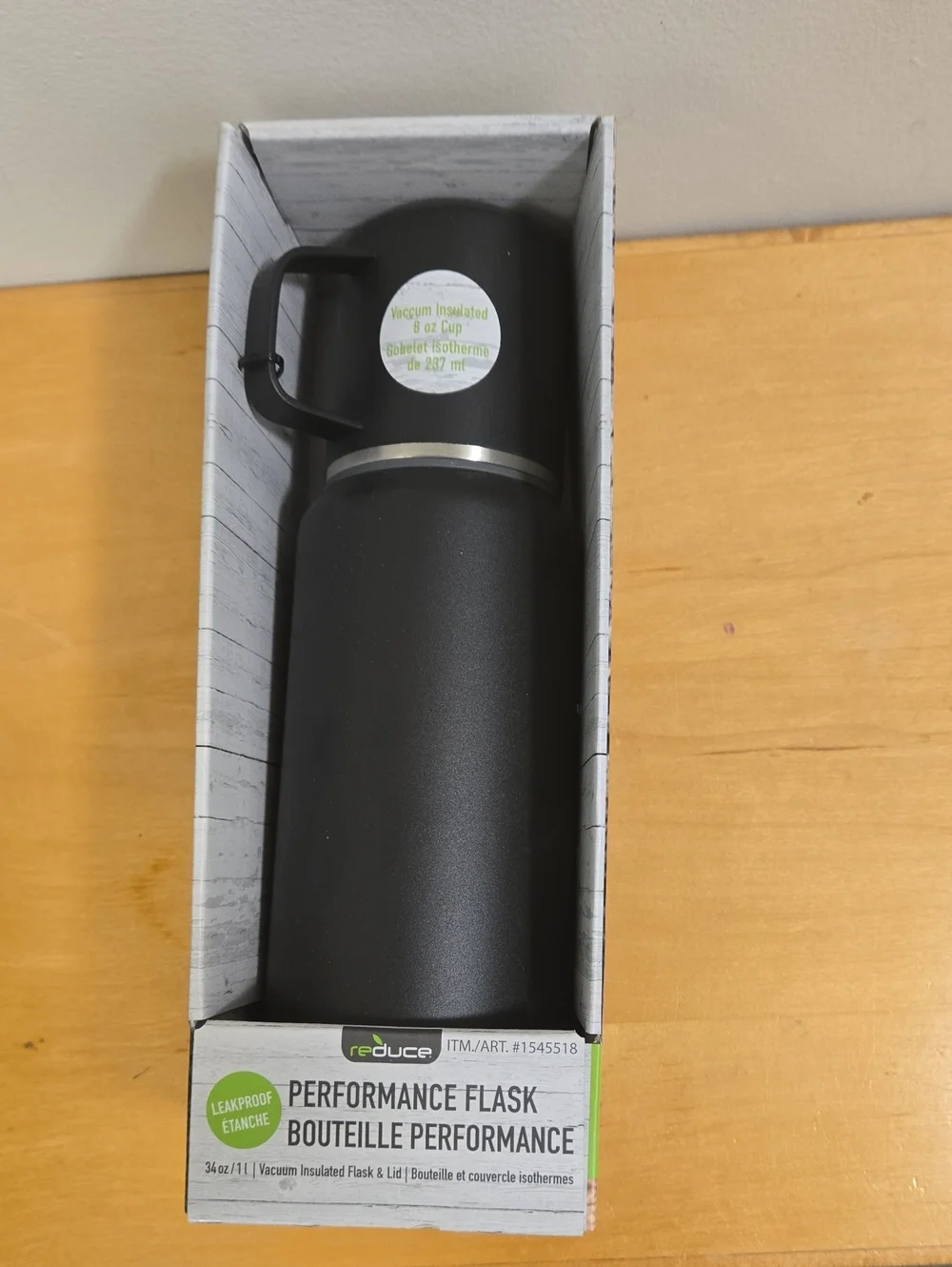 Reduce Performance Flask - Matte Black - Picture 1 of 8